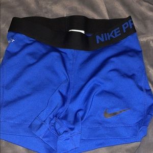 Royal blue nike pros
